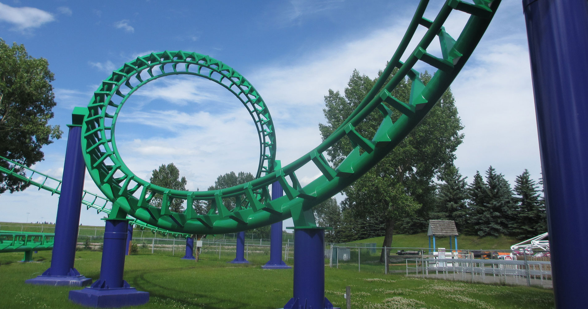 Calaway Park Rollercoaster